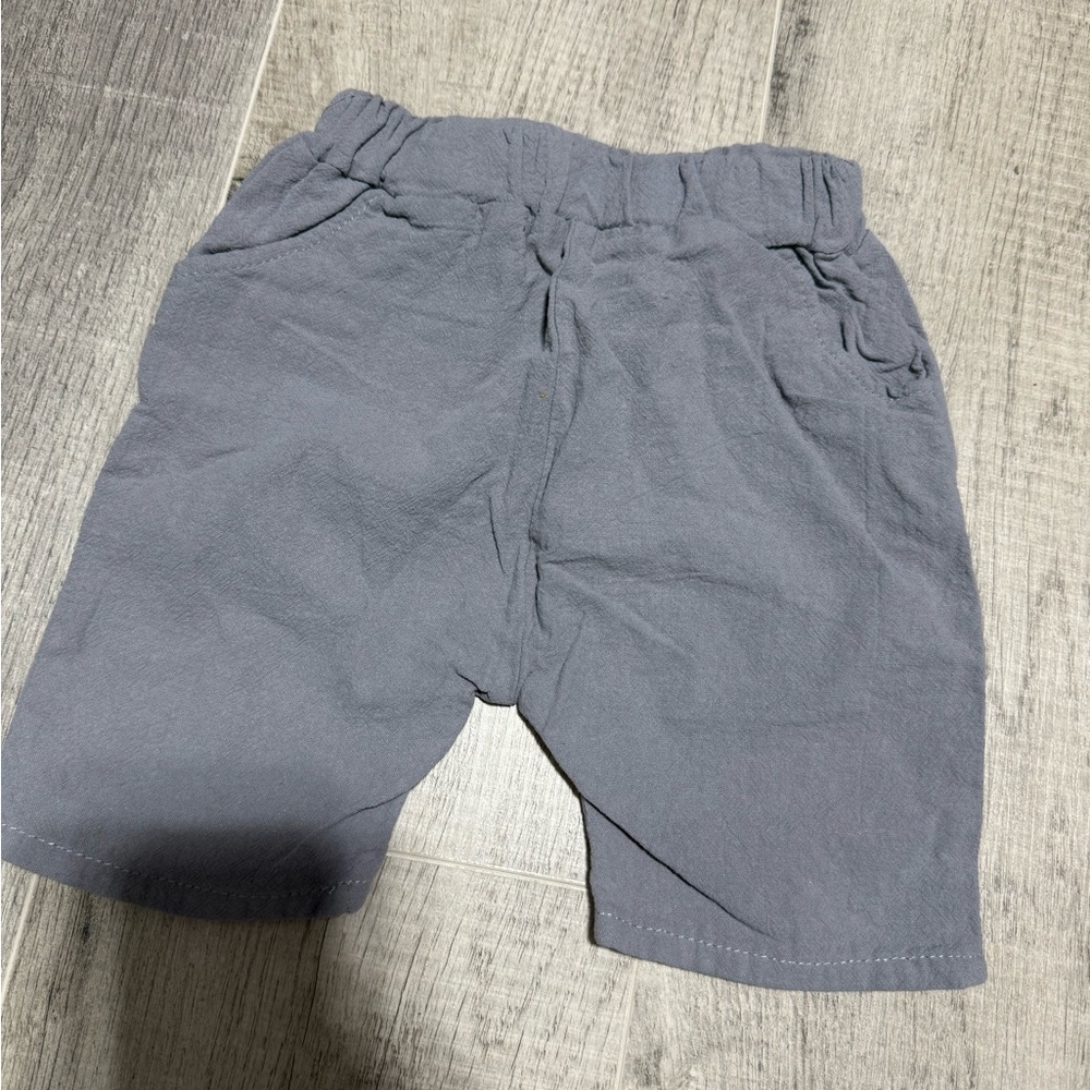 Gray Kids Shorts
